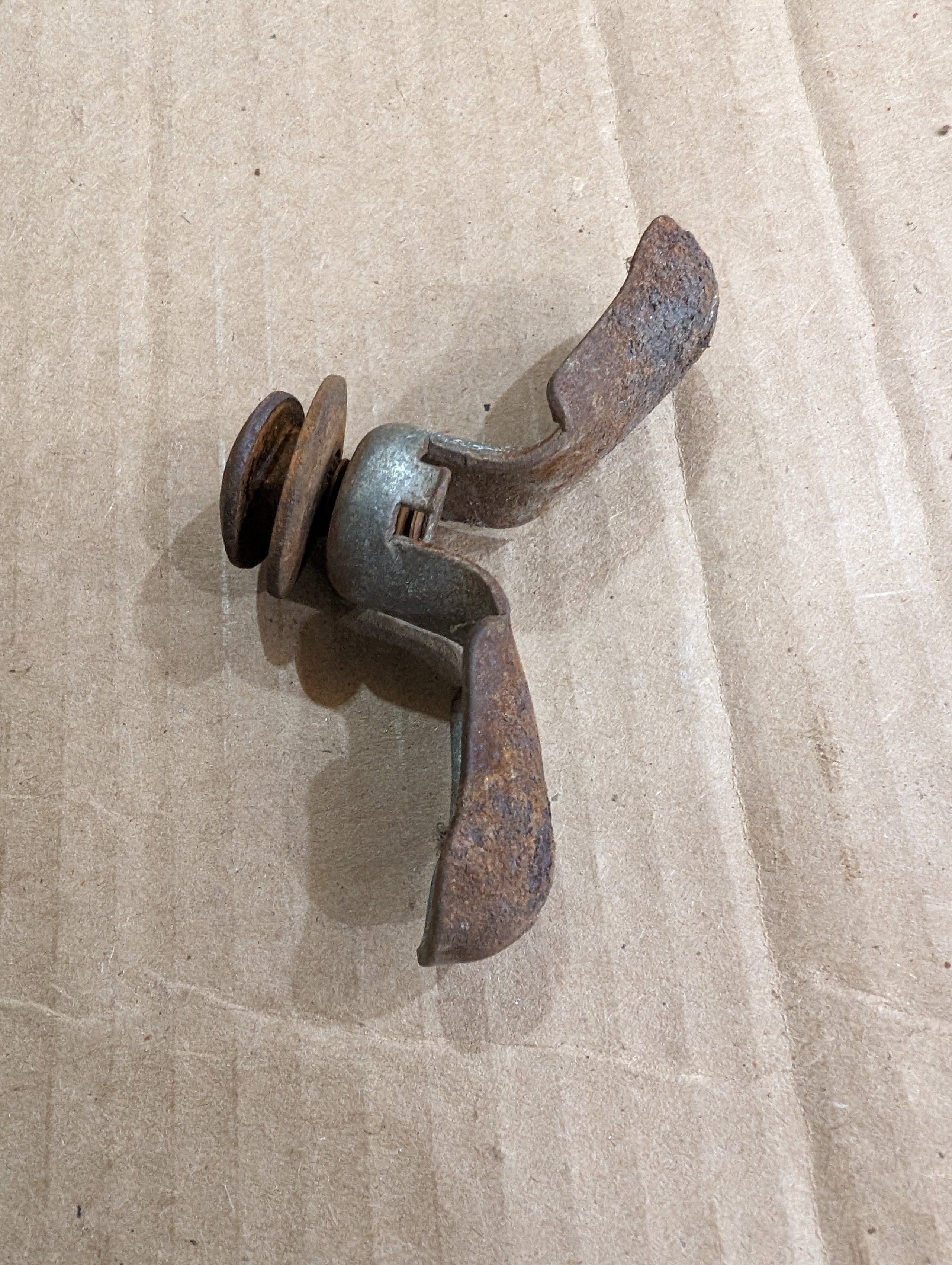 C22774 USED NUT-WING BOLT/WASHER SNOW BLOWER