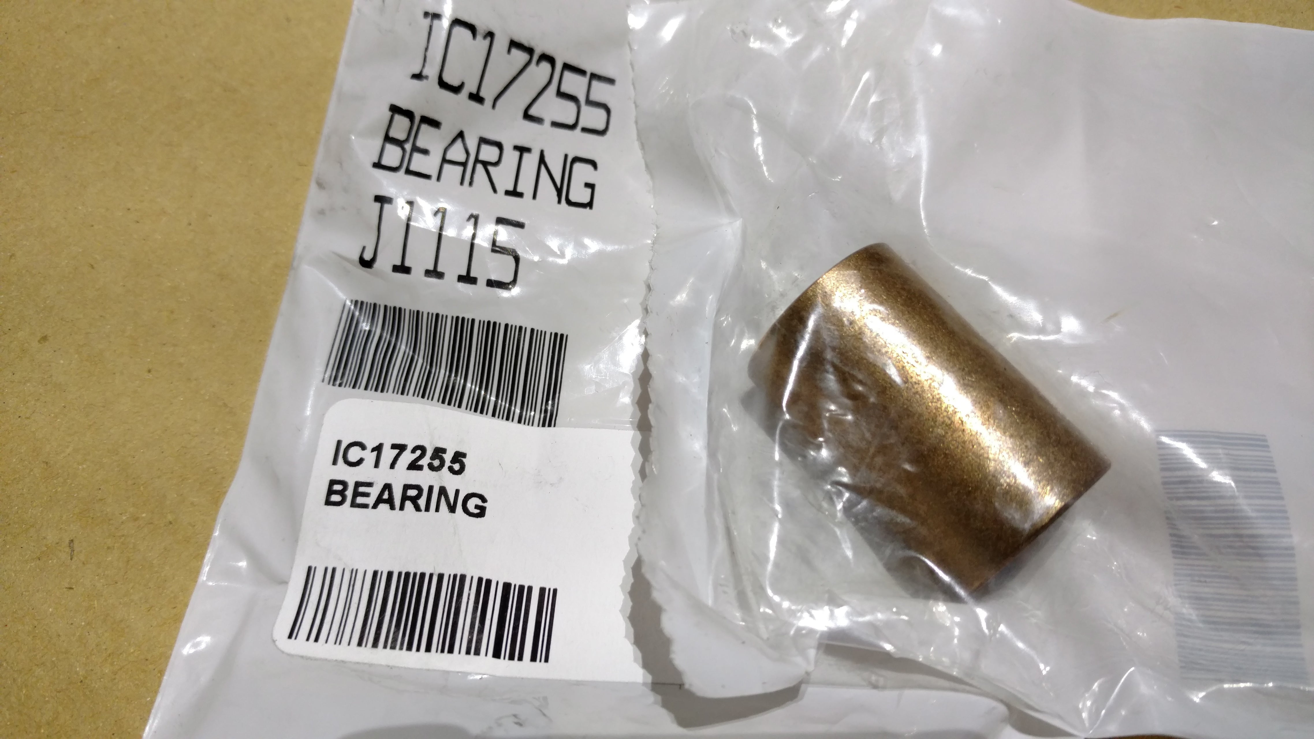 C17255 BEARING - SLEEVE 600 SERIES PINION GEAR