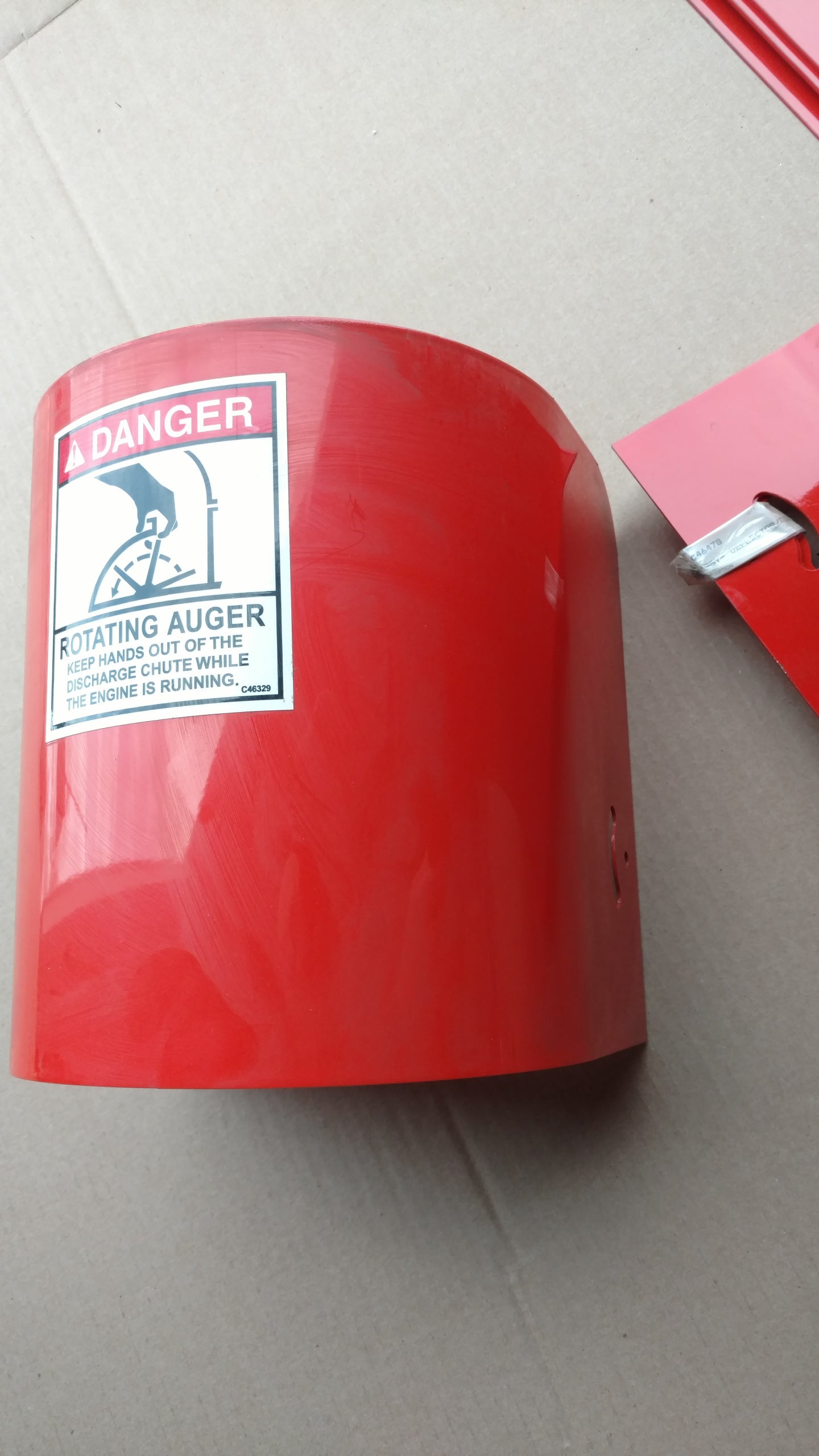 C16940 DEFLECTOR - CHUTE SNOWBLOWER C46478