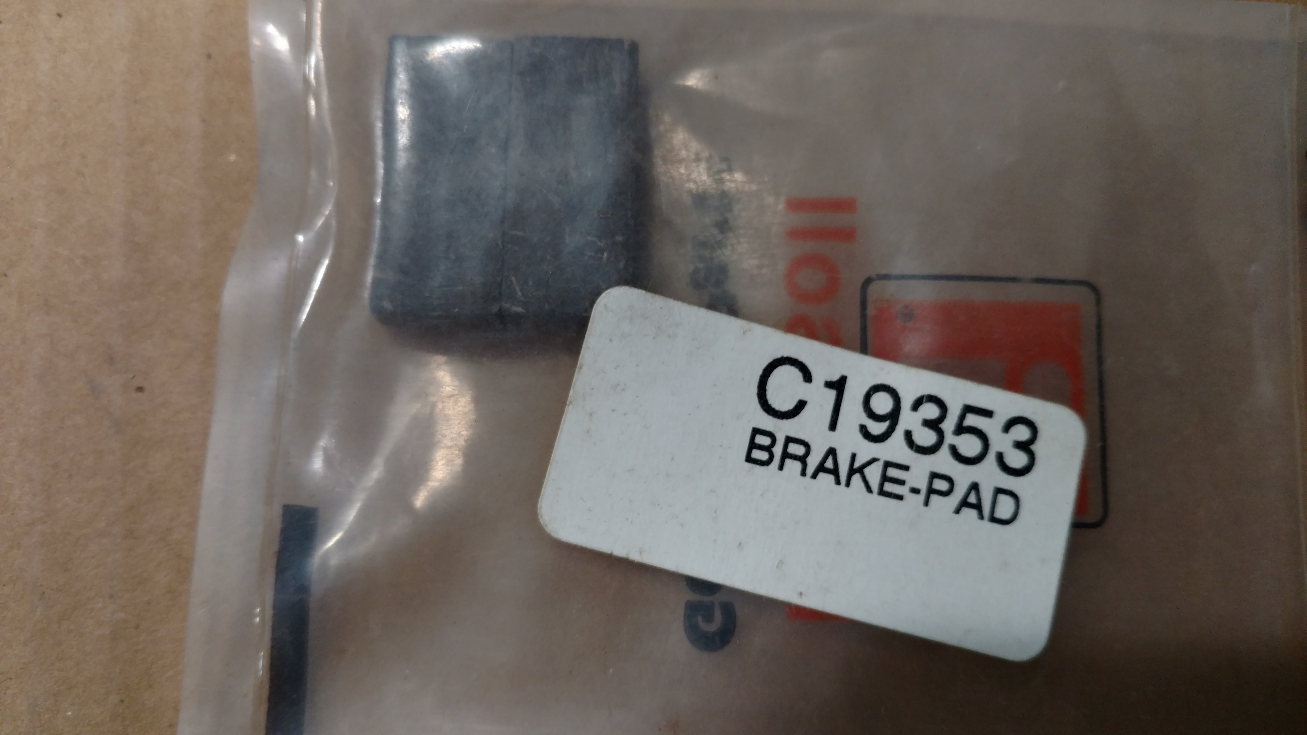 C19353 PAD-BRAKE (PAIR) 7-03918