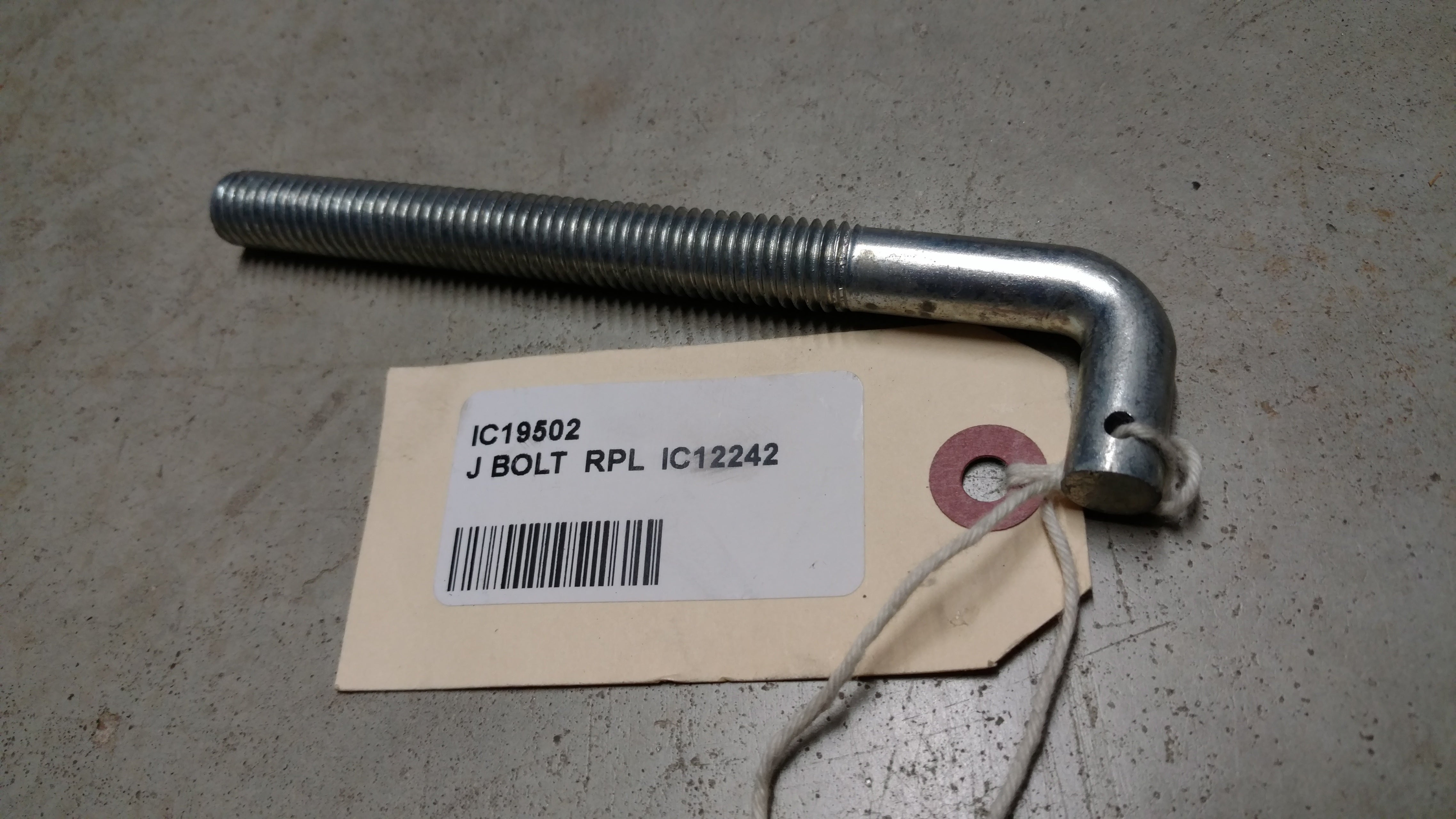 C19502 J BOLT - 1/2-13 x 5.5